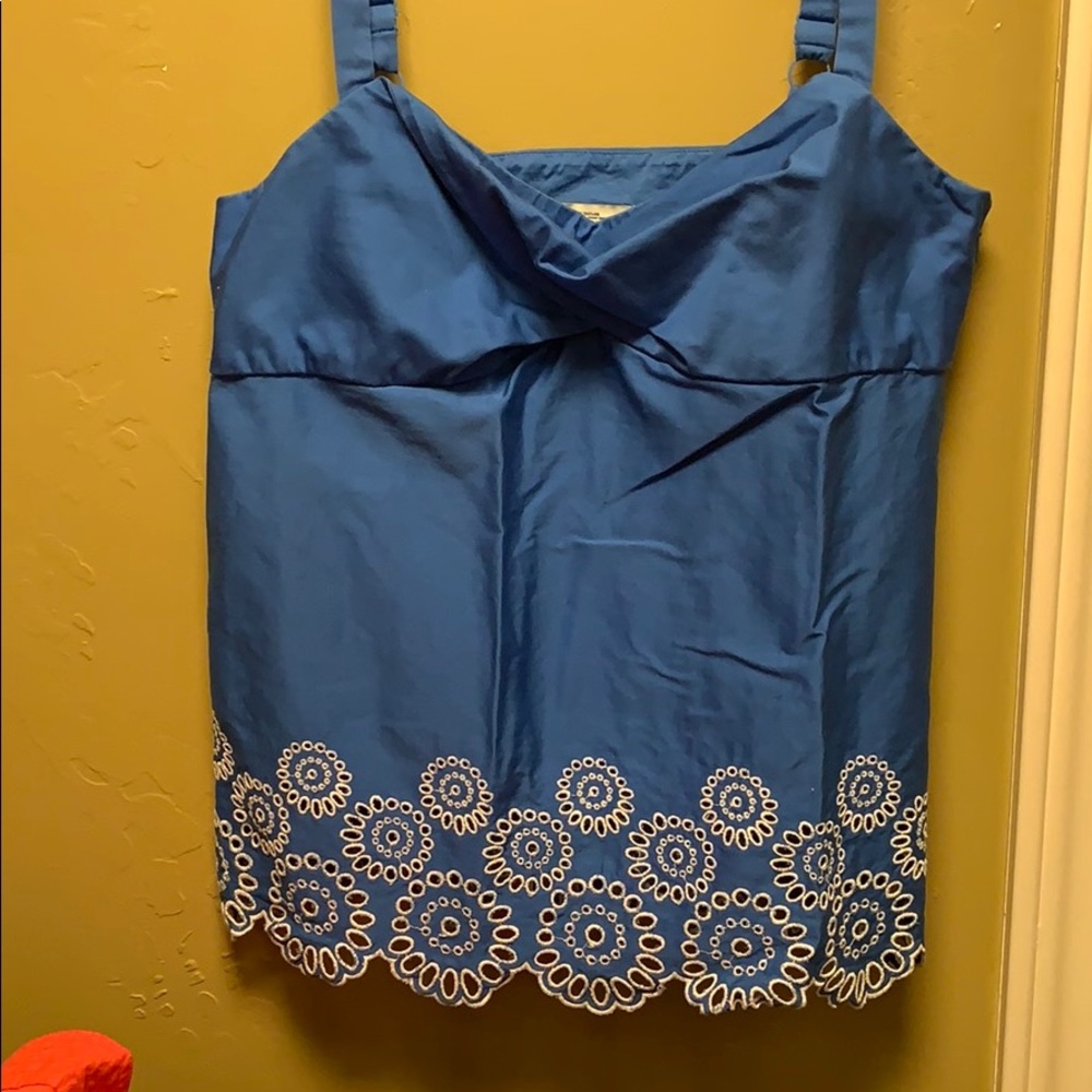 The Loft Cutout Embroidered Camisole